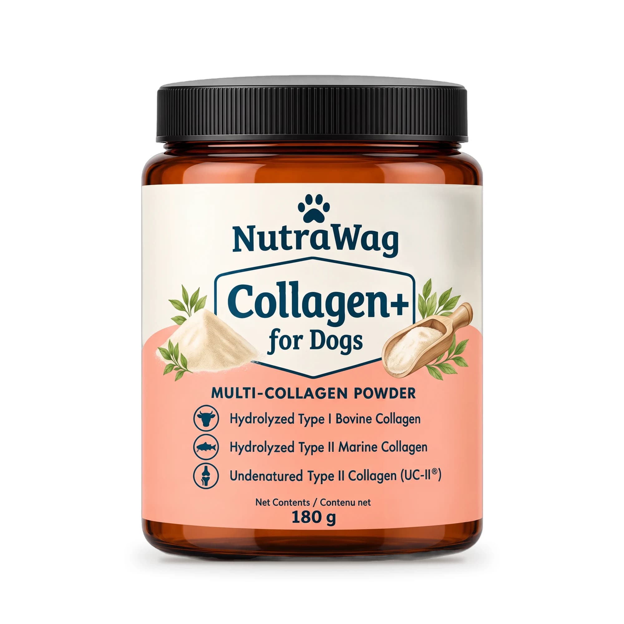 Collagen+ for Dogs — 180 g jar