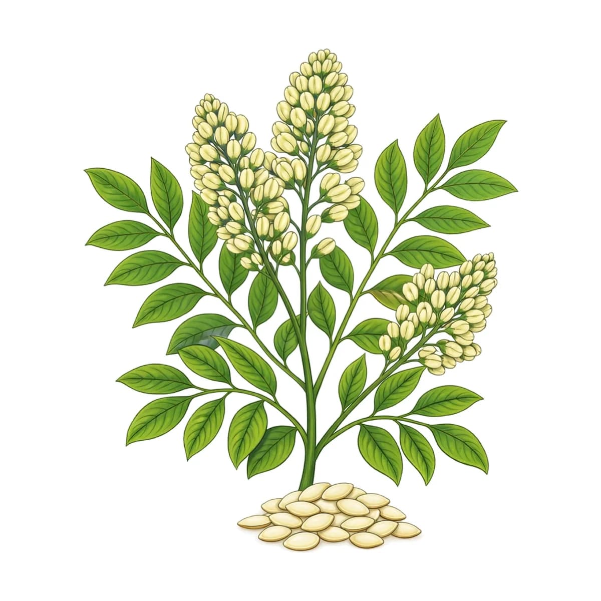 Quercetin powder, drawing